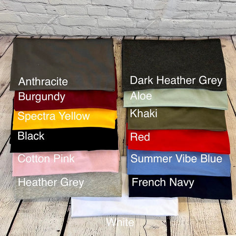 Light & Bright Colours - Plain T-Shirt