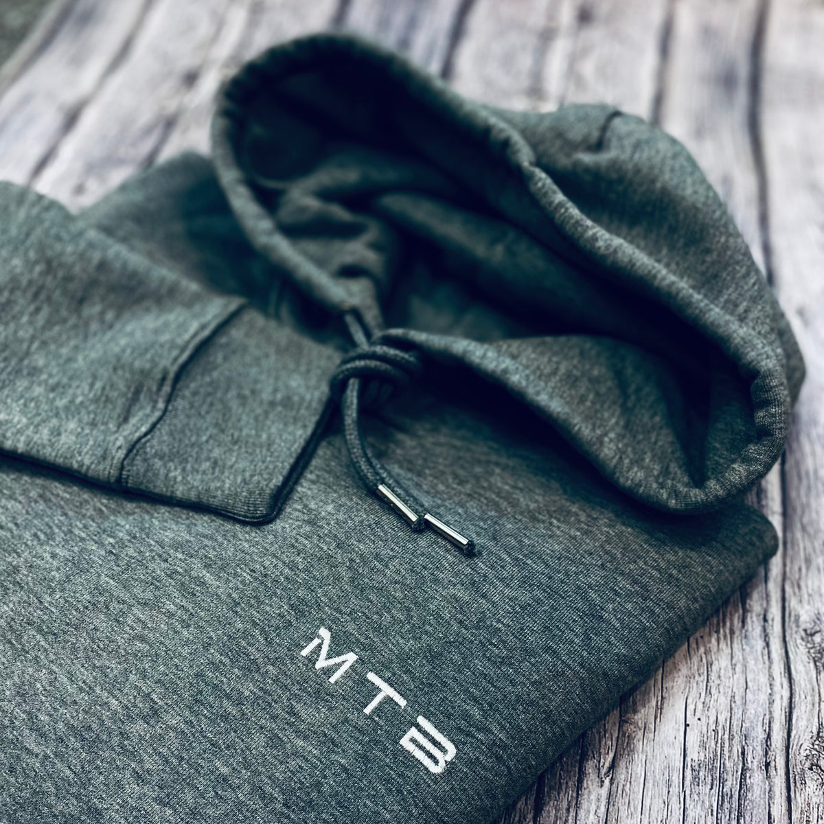 MTB Hoodie Left Chest Embroidered – Spoke Solace - Main Image