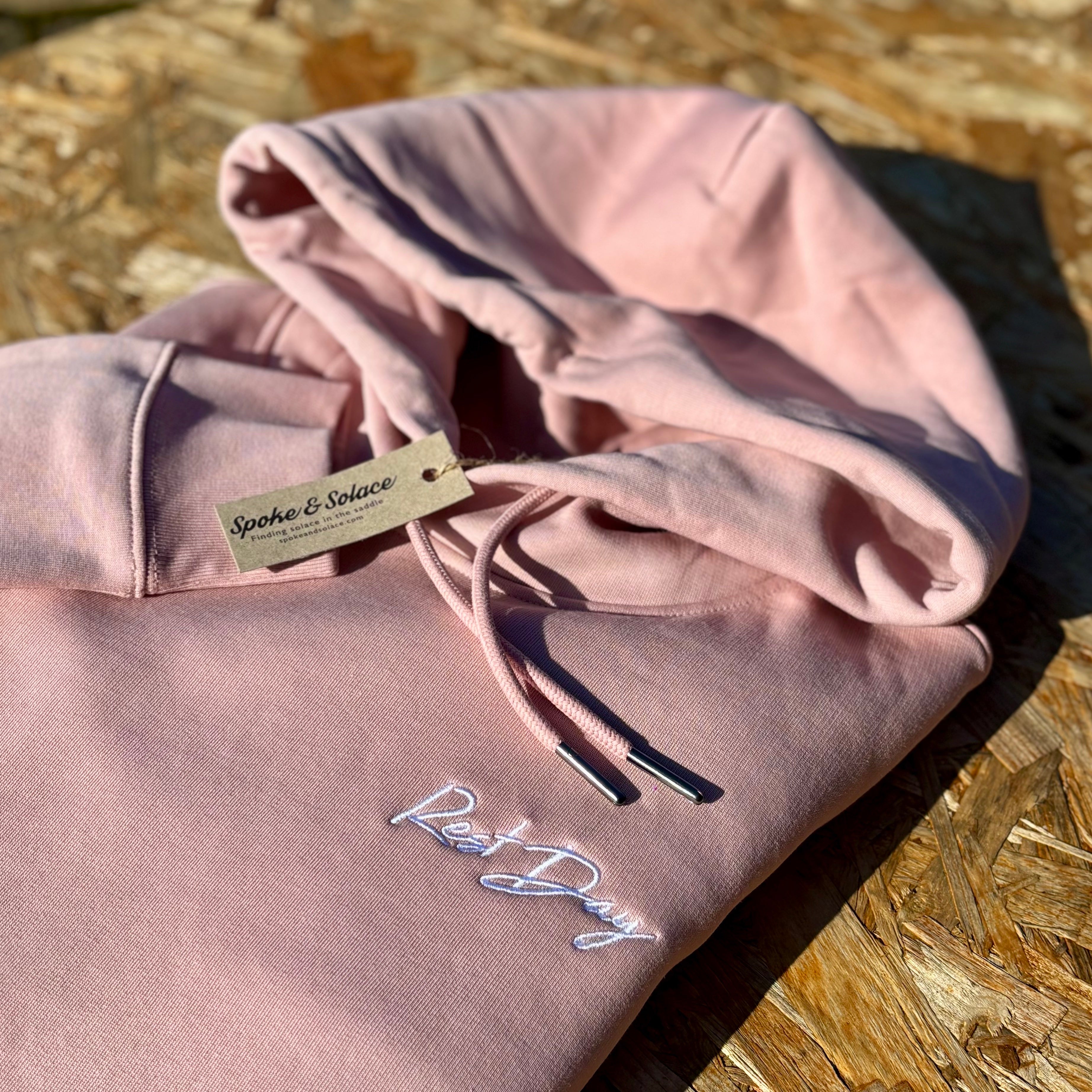 Rest Day Hoodie - Left chest embroidery