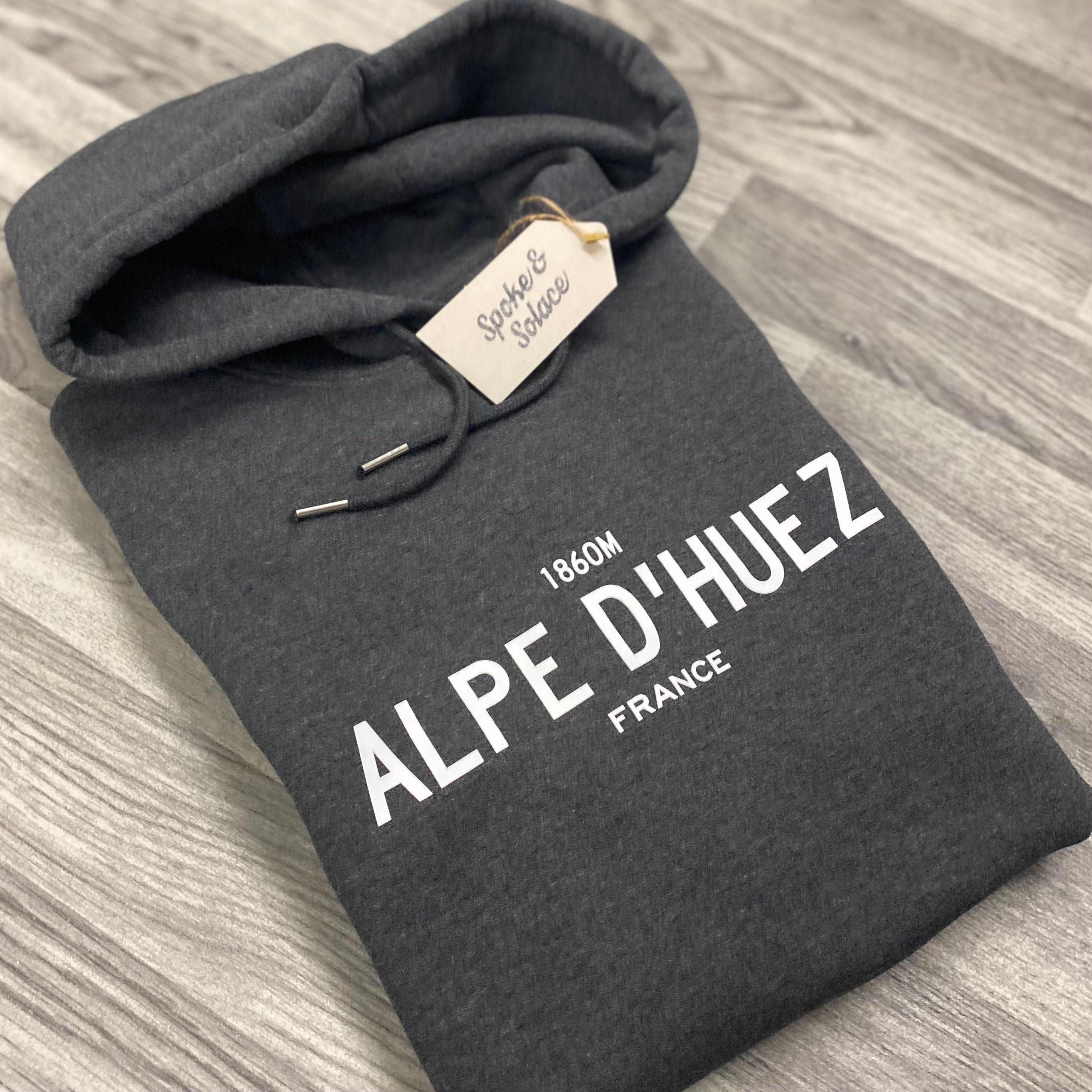 Alpe D' Huez Hoodie - Spoke & Solace