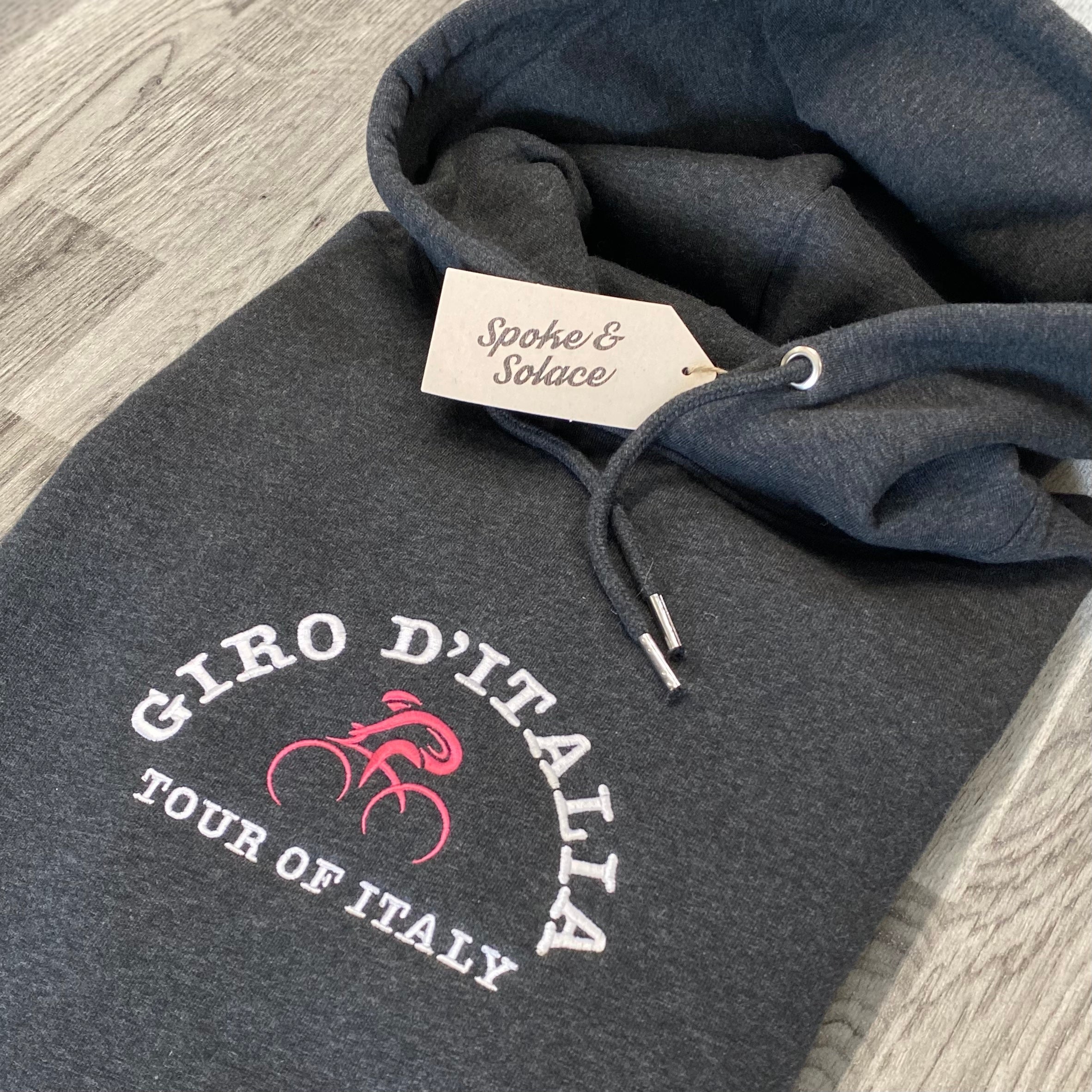 Giro d'Italia Embroidered Hoodie - Spoke & Solace