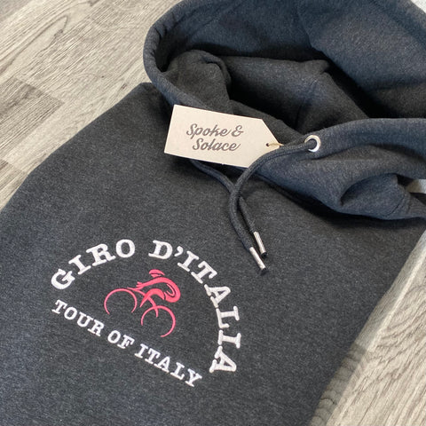 Giro d'Italia Embroidered Hoodie - Spoke & Solace