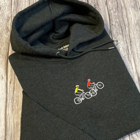 Women's Mountain Bike Tour Embroidered Hoodie - Spoke & Solace