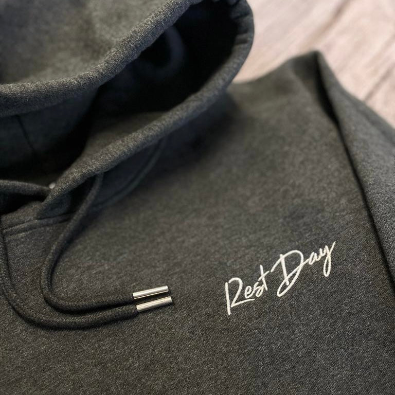 Women's Rest Day Hoodie - Left chest embroidery - Spoke & Solace