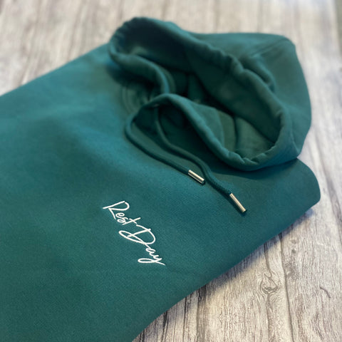 Rest Day Hoodie - Left chest embroidery