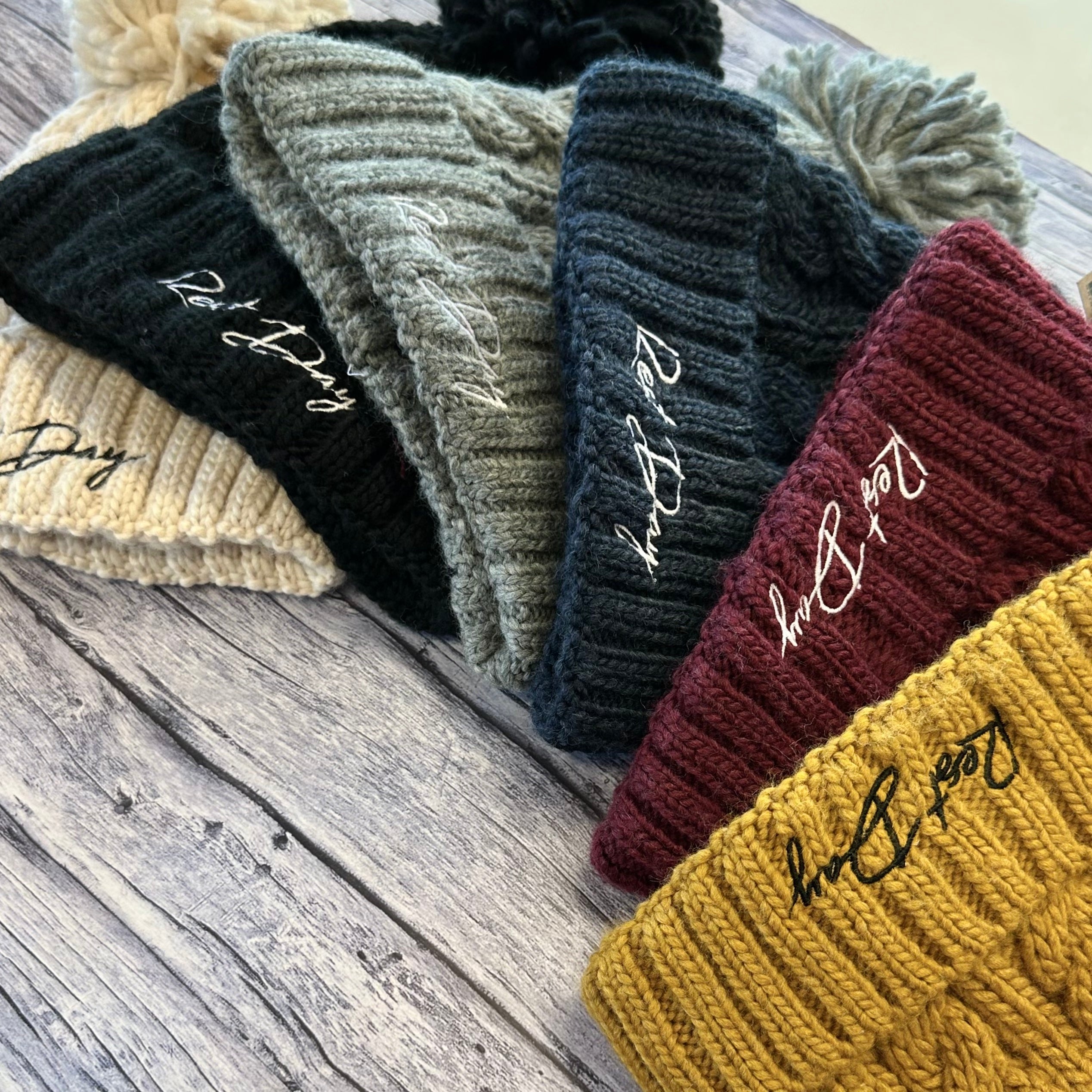 Cable Knit Melange Beanie - Rest Day