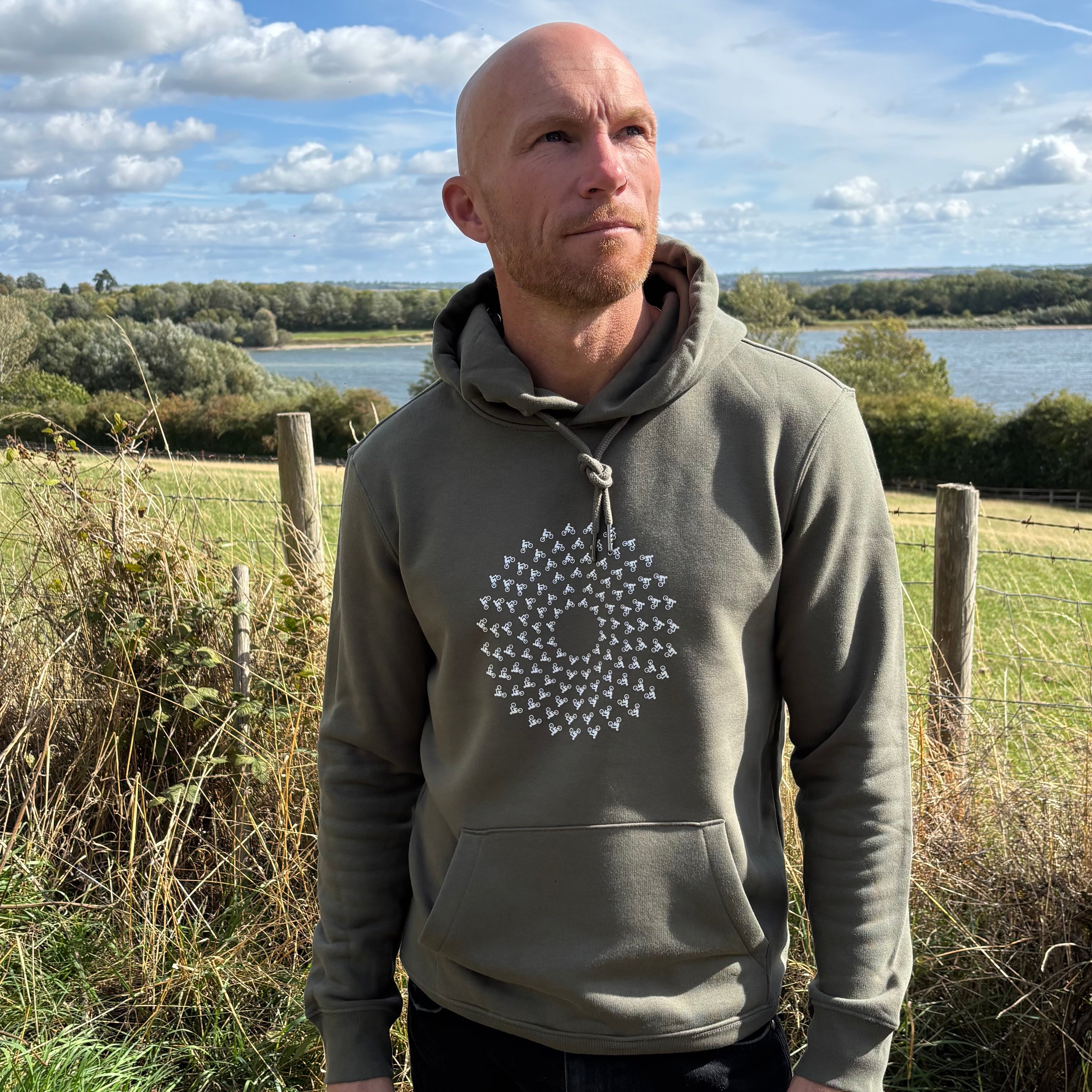Bike Sun Hoodie