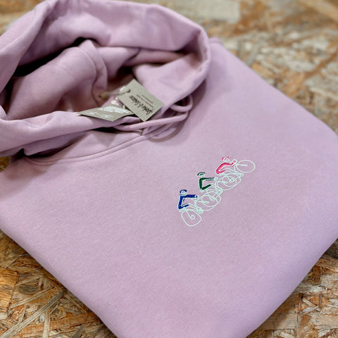 Bike Tour Embroidered Hoodie