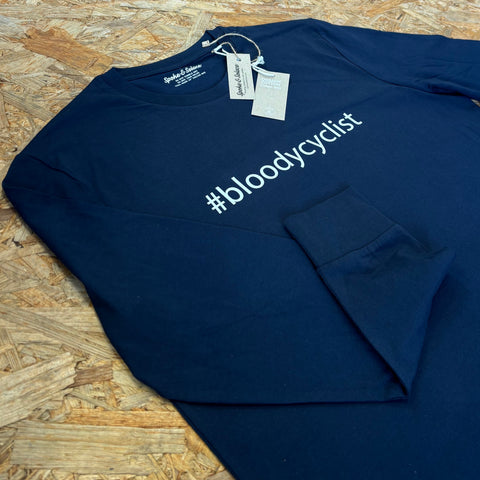 #bloodycyclist Long sleeve T-Shirt
