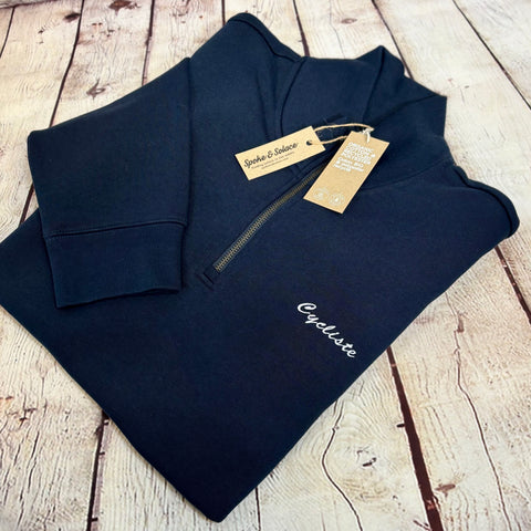 Cycliste - 1/4 Zip Sweatshirt - (unisex)