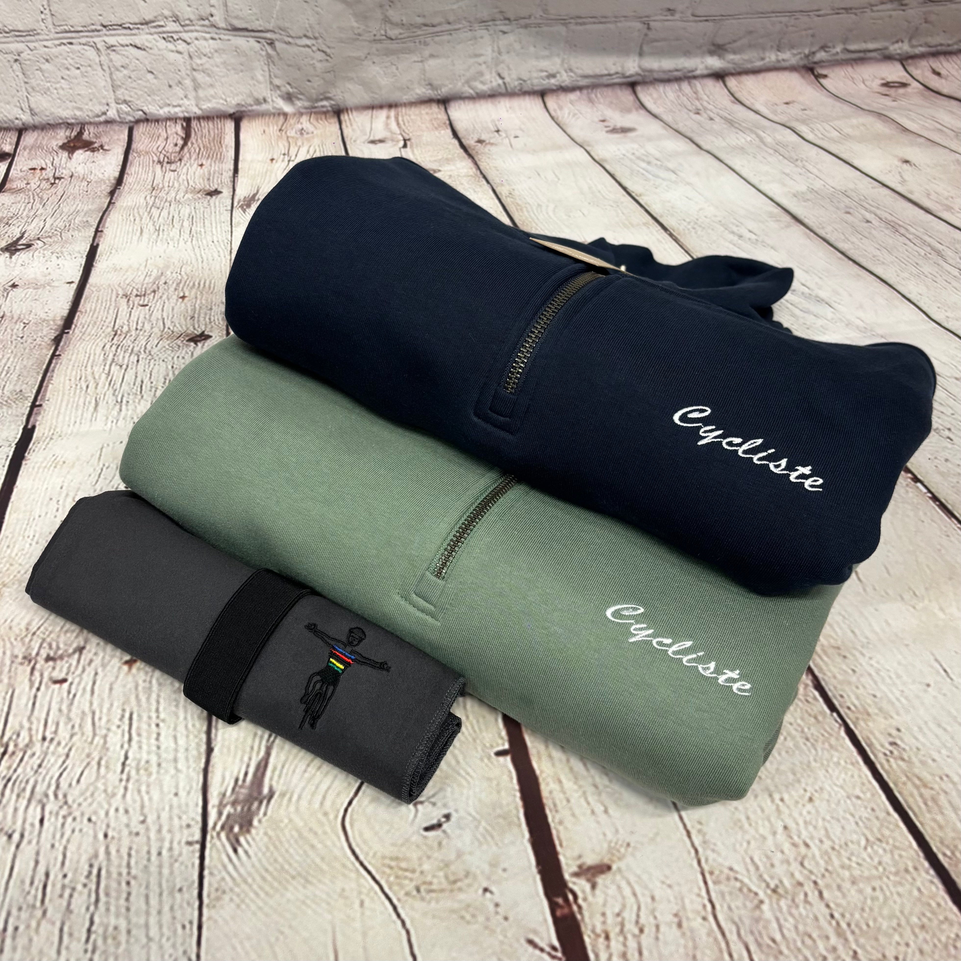 Cycliste - 1/4 Zip Sweatshirt - (unisex)