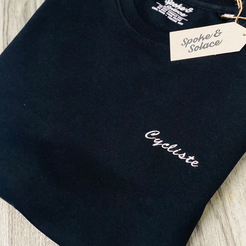 Cycliste Embroidered Long sleeve T-Shirt