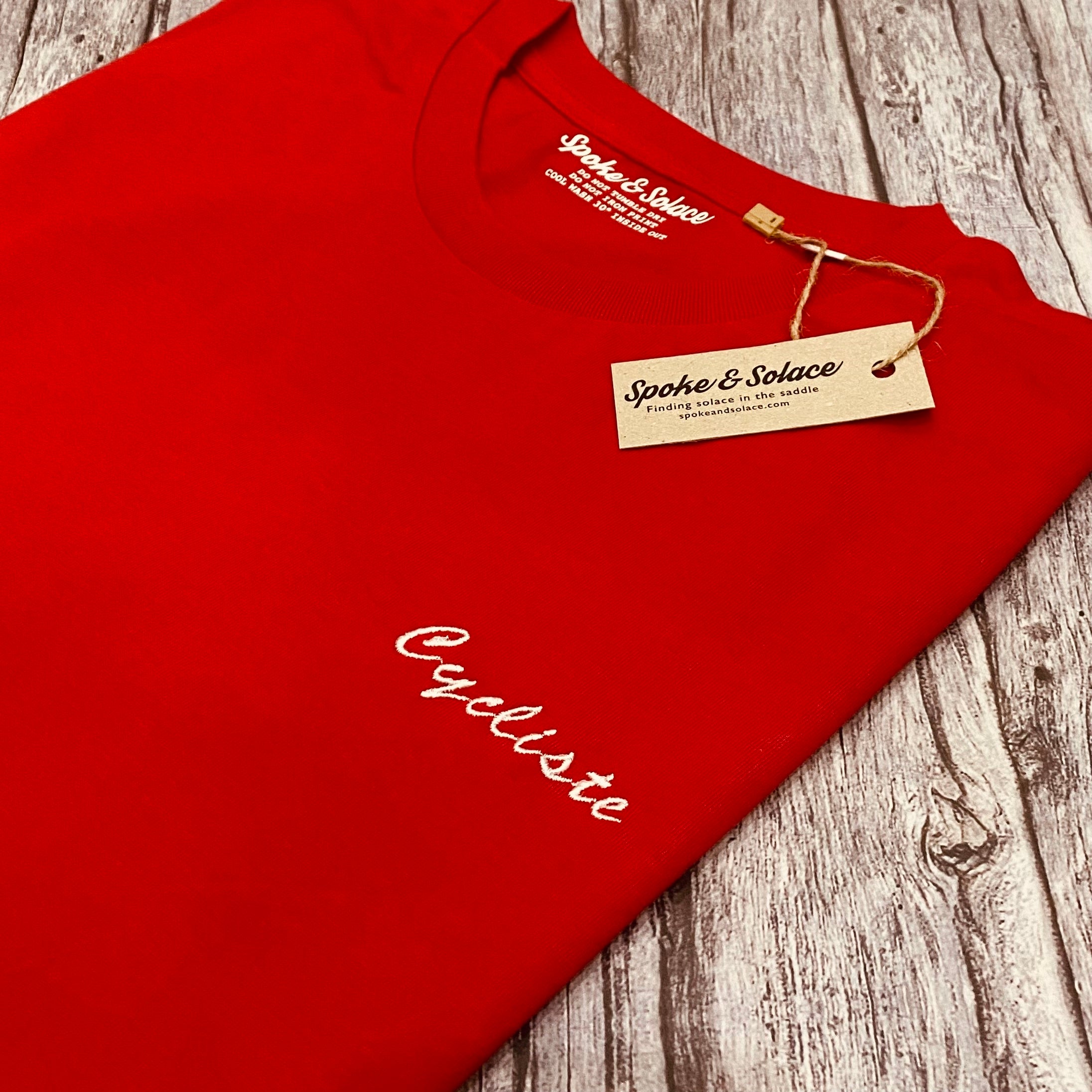 Cycliste Embroidered T-Shirt