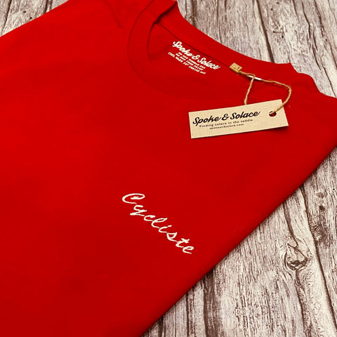 Cycliste Embroidered T-Shirt