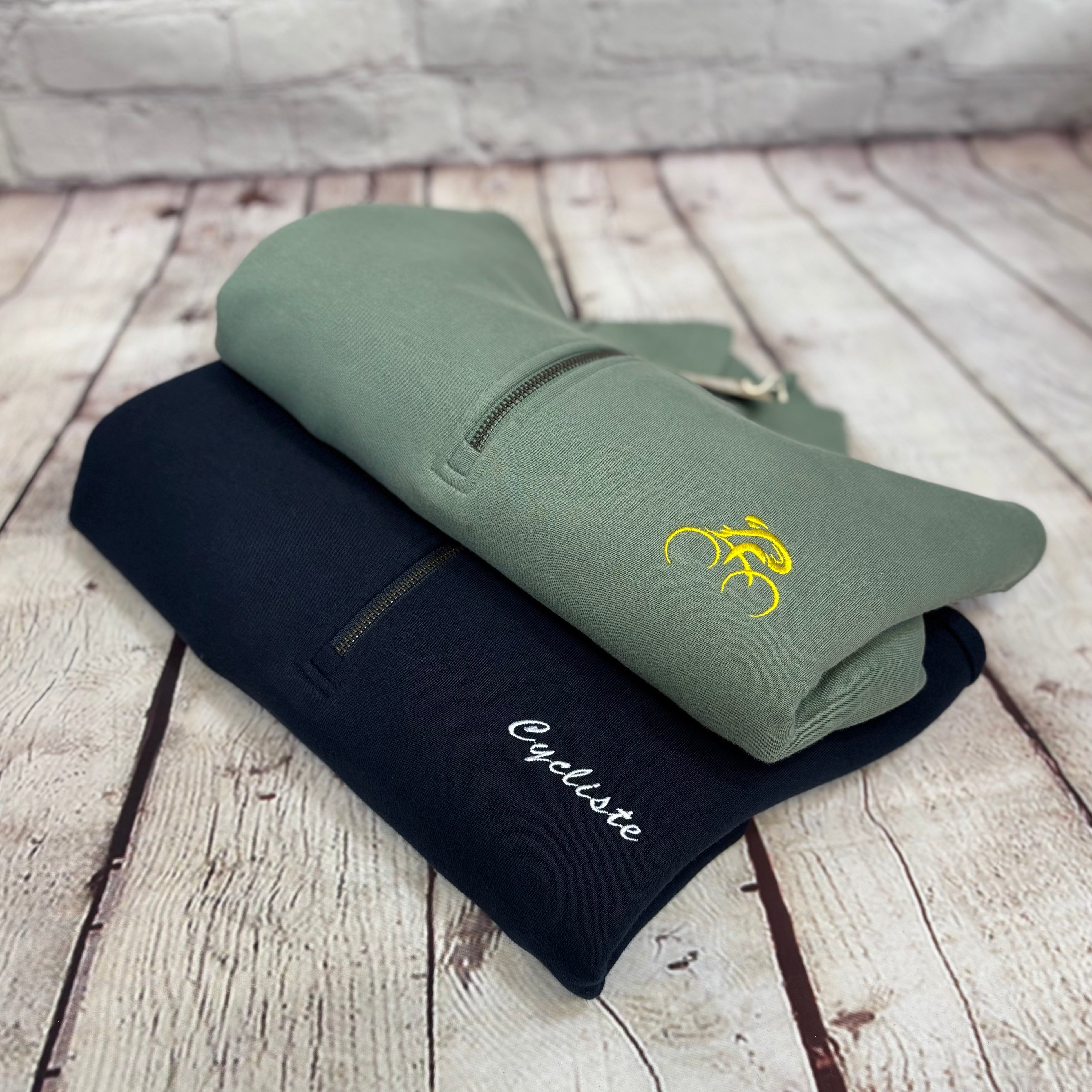 Cycliste - 1/4 Zip Sweatshirt - (unisex)