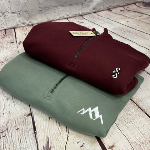 Four Peaks - 1/4 Zip Sweatshirt - (unisex)