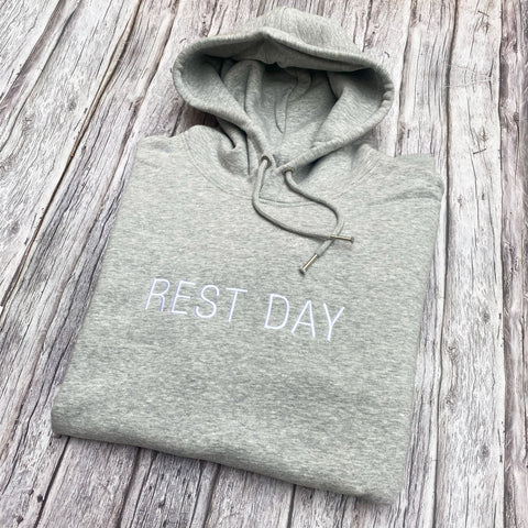 Women's Rest Day Hoodie - Embroidered