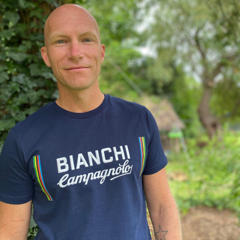 '73 Bianchi Campagnolo T-Shirt (printed design)