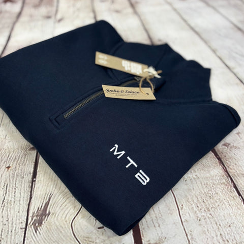 MTB - 1/4 Zip Sweatshirt - (unisex)