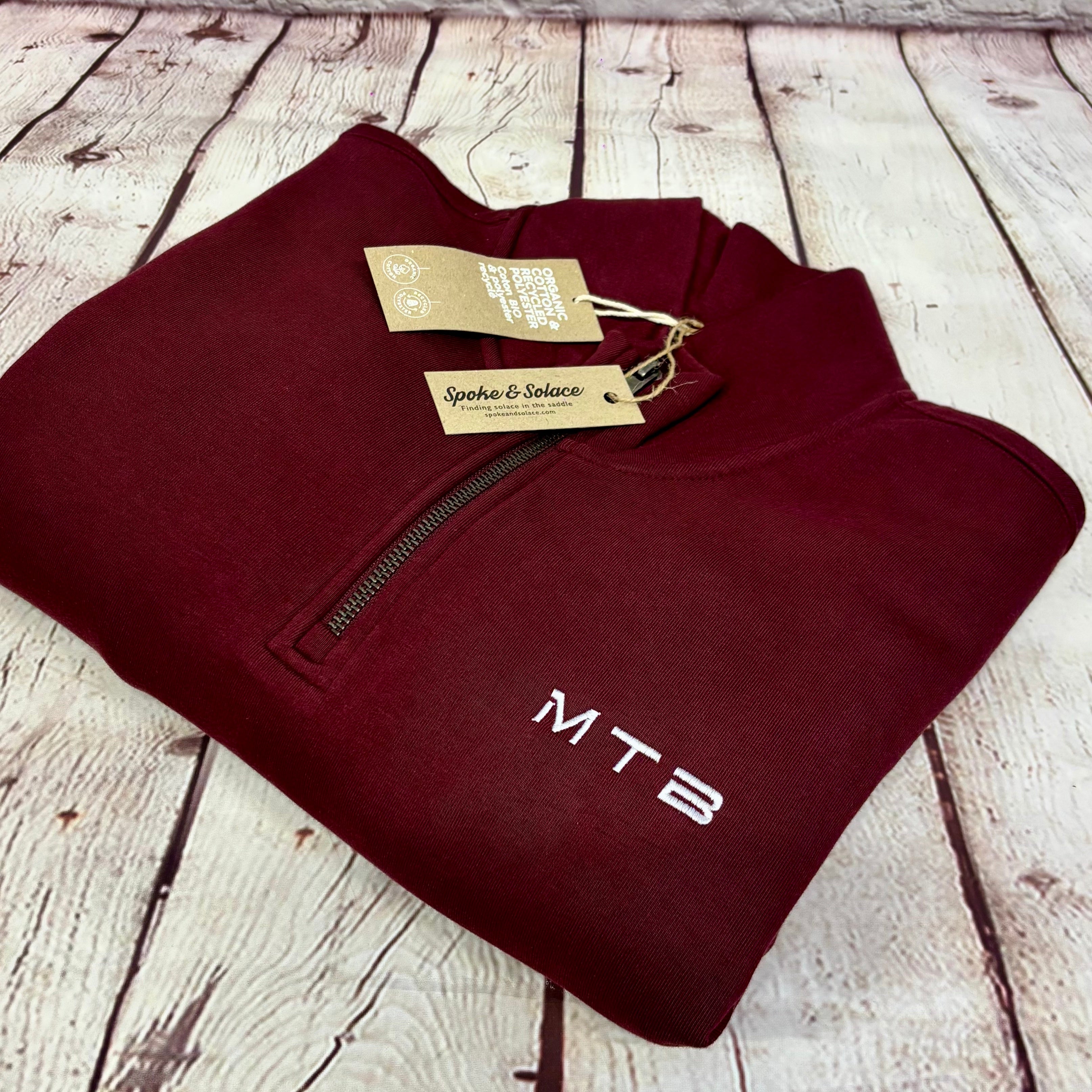 MTB - 1/4 Zip Sweatshirt - (unisex)