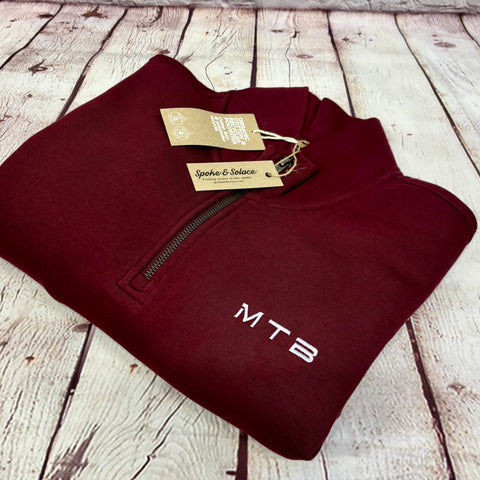 MTB - 1/4 Zip Sweatshirt - (unisex)