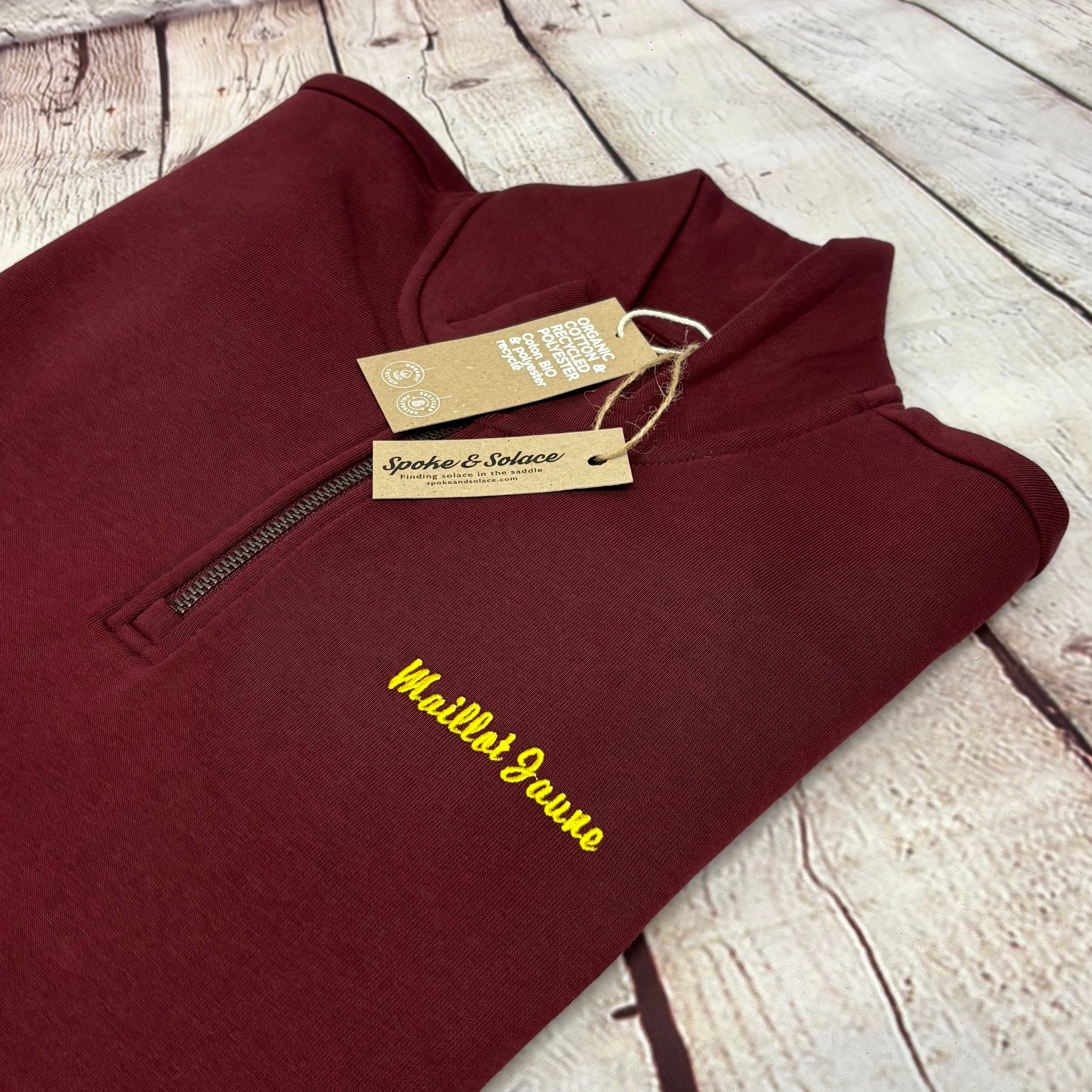 Maillot Jaune - 1/4 Zip Sweatshirt - (unisex)