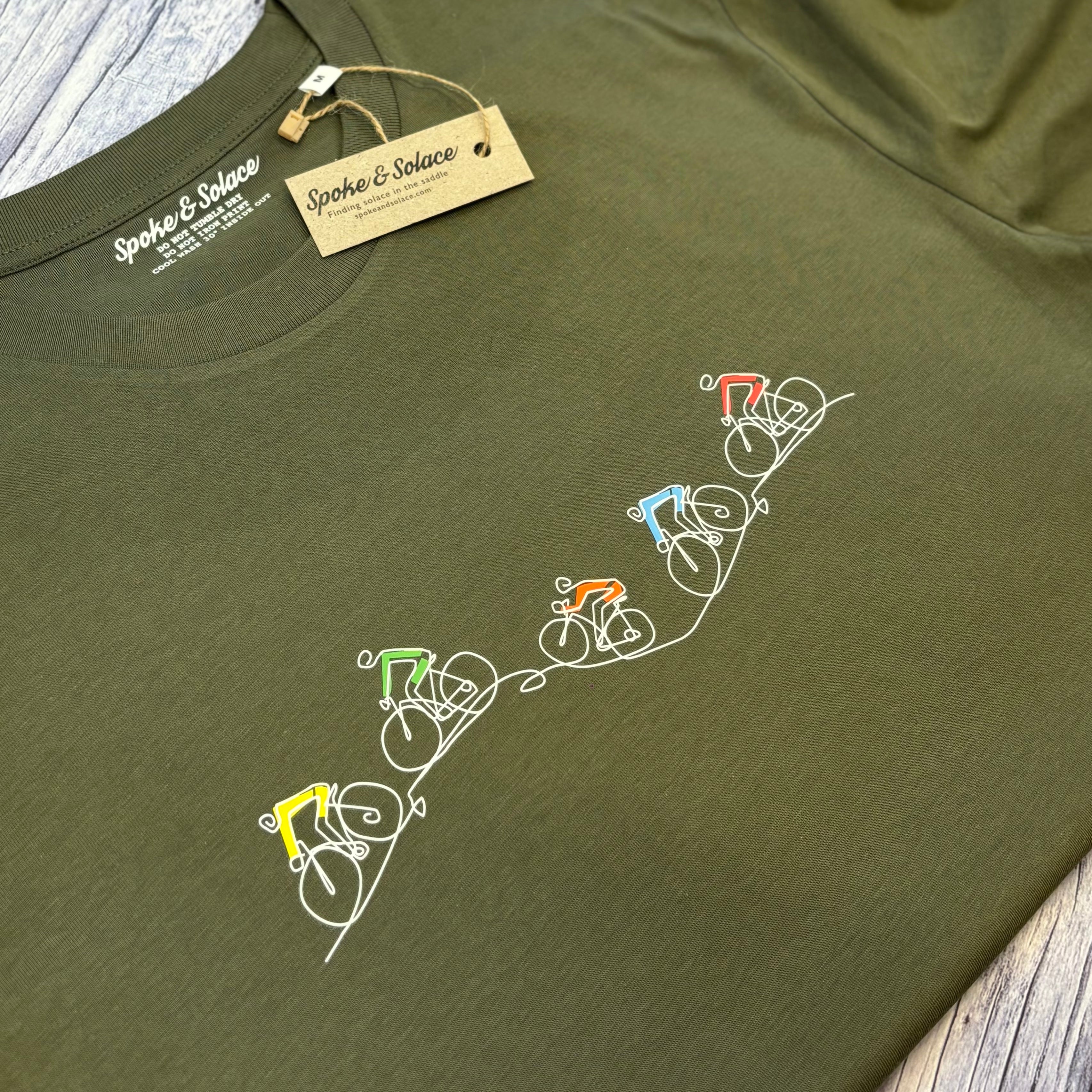 Out Riding Long sleeve T-Shirt