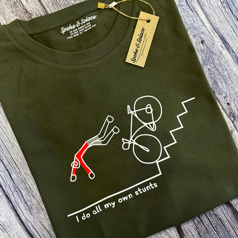 I do my own stunts Long sleeve T-Shirt