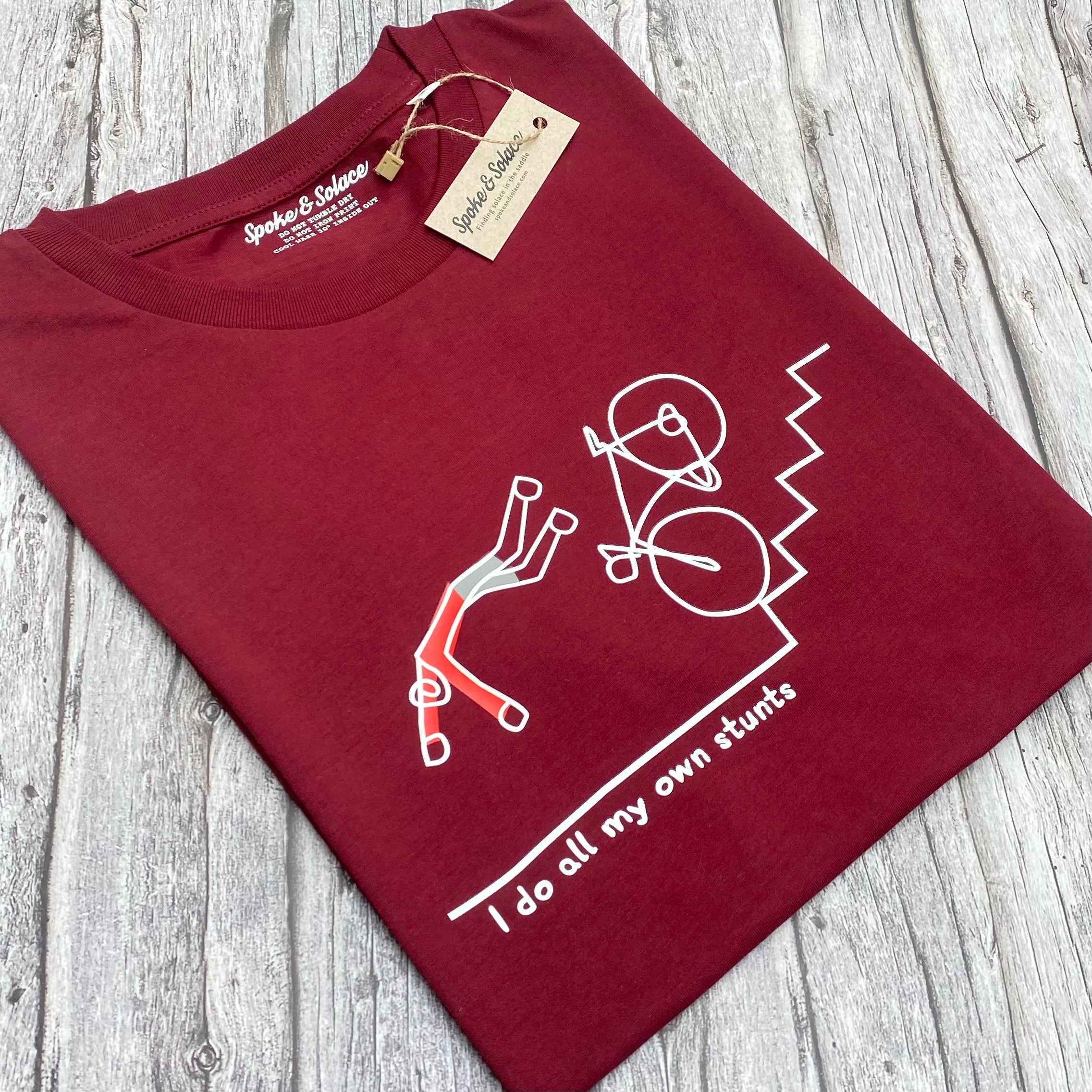 I do my own stunts Long sleeve T-Shirt