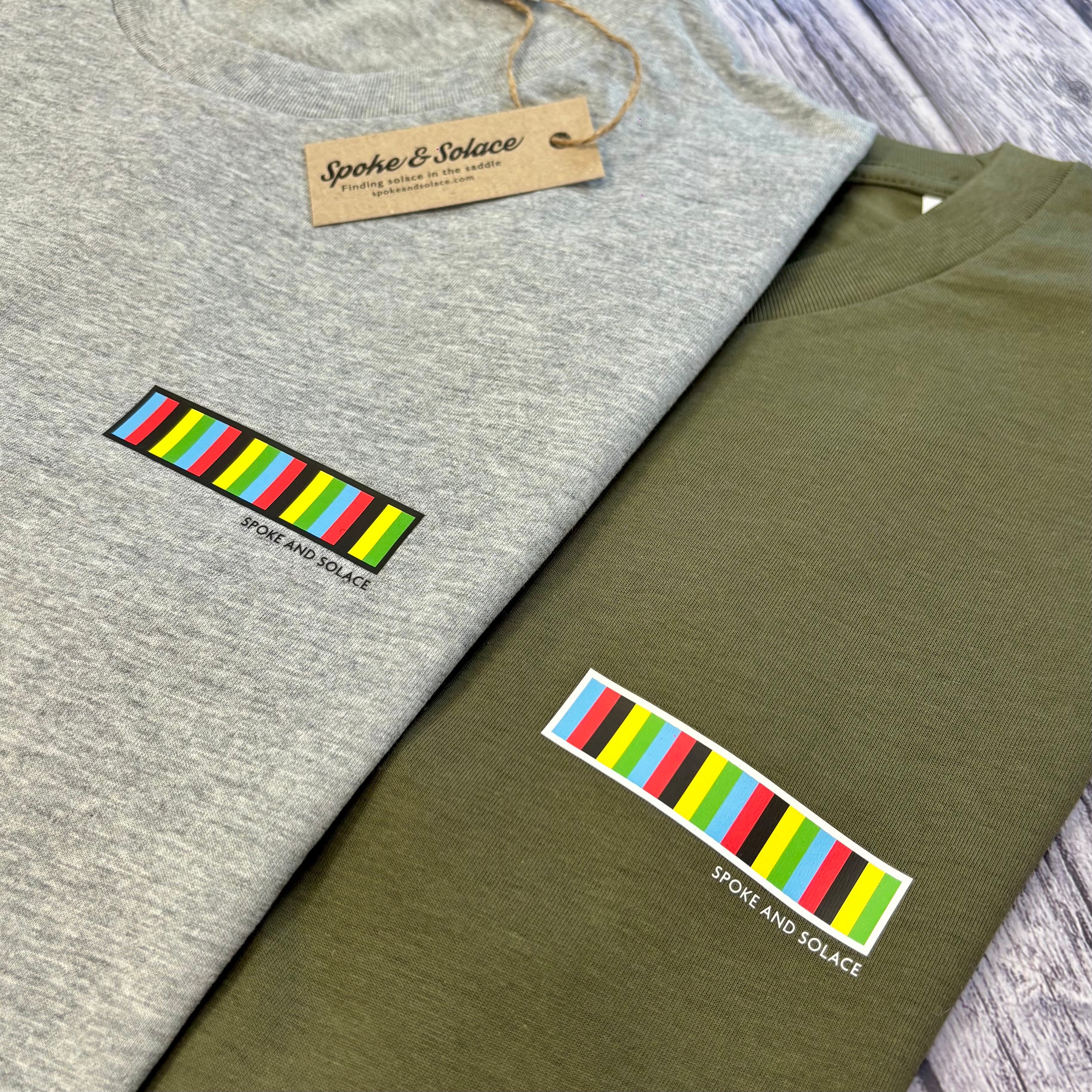 Rainbow Jersey Inspired T-Shirt