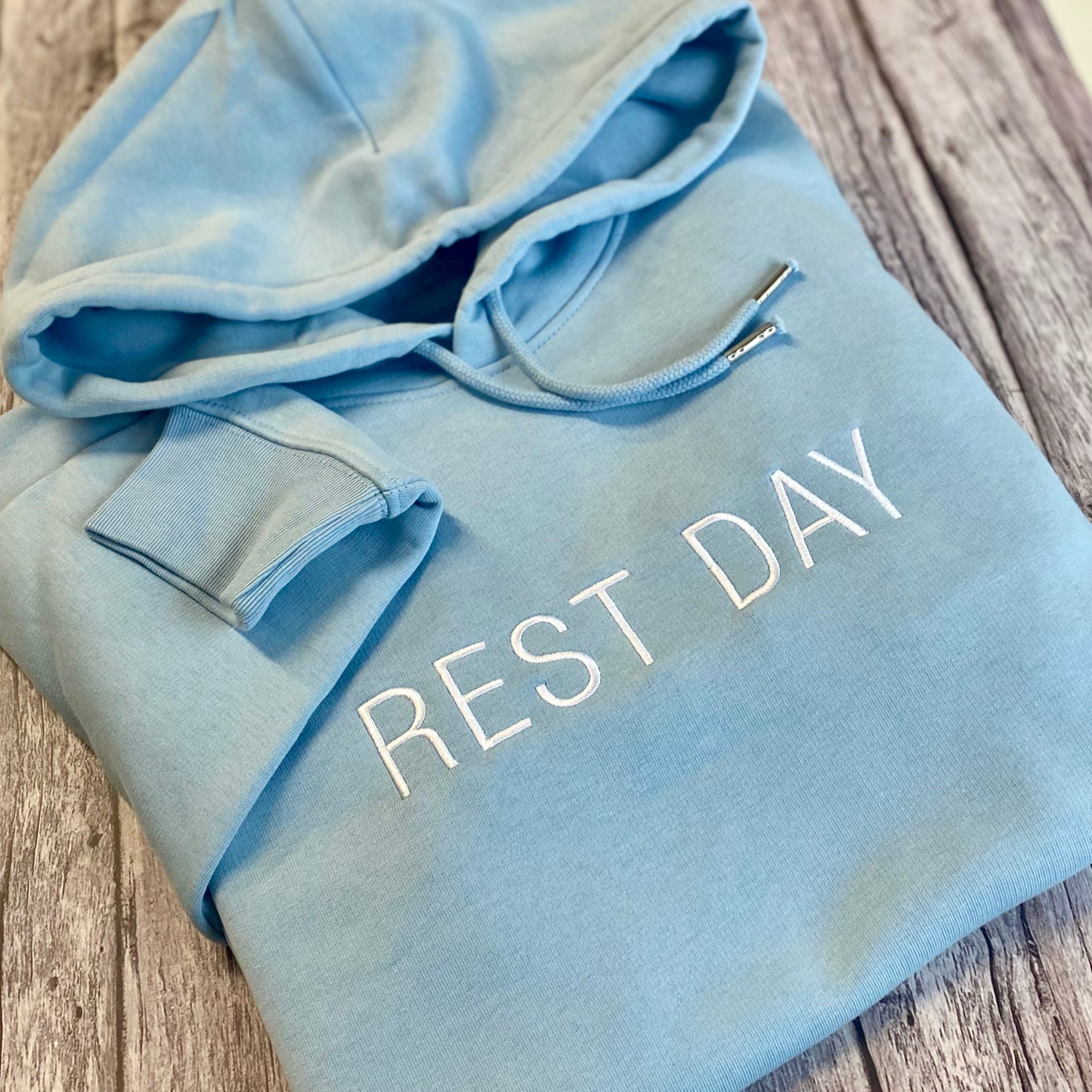 Rest Day Hoodie - Embroidered (w)