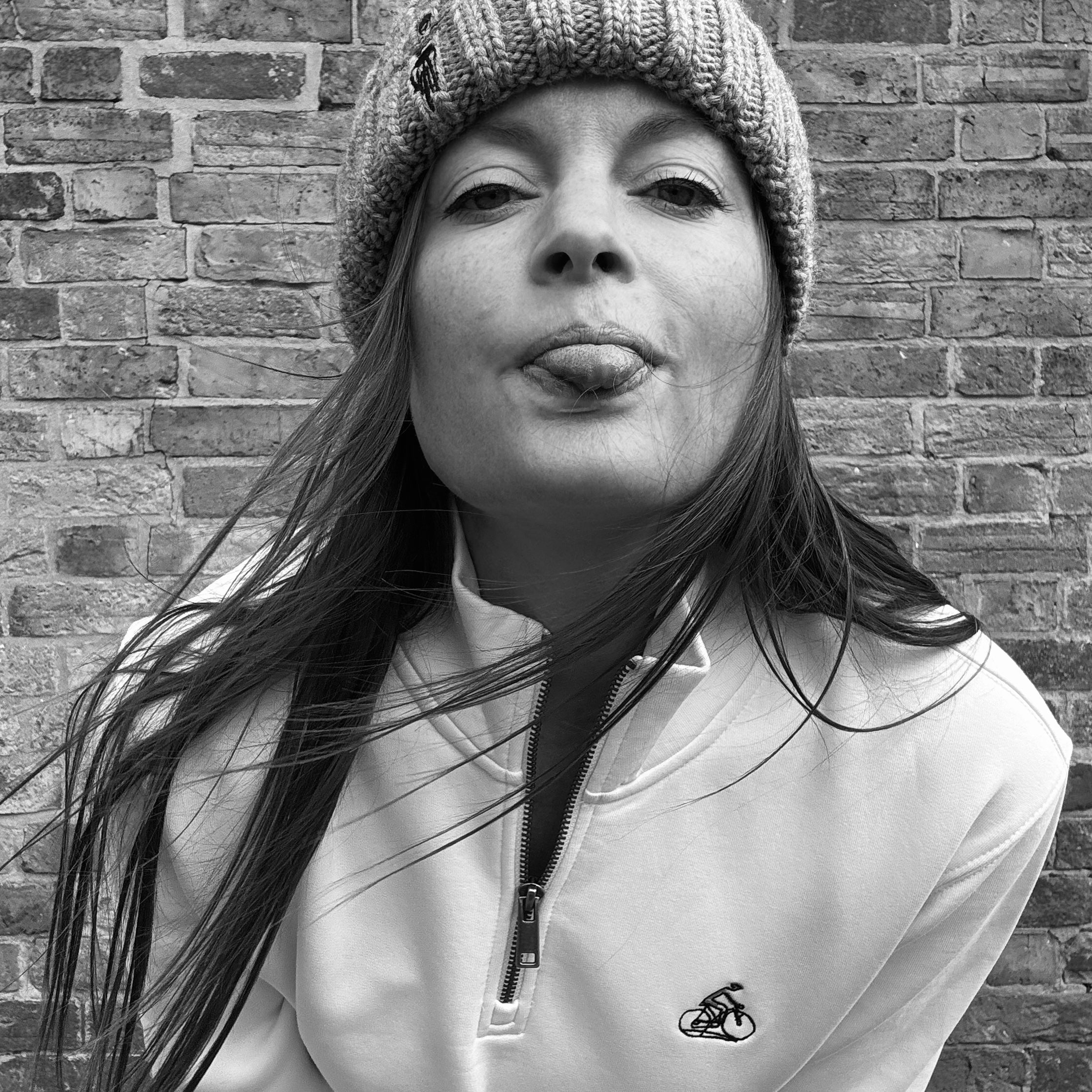 Road Rider - 1/4 Zip Sweatshirt - (unisex)