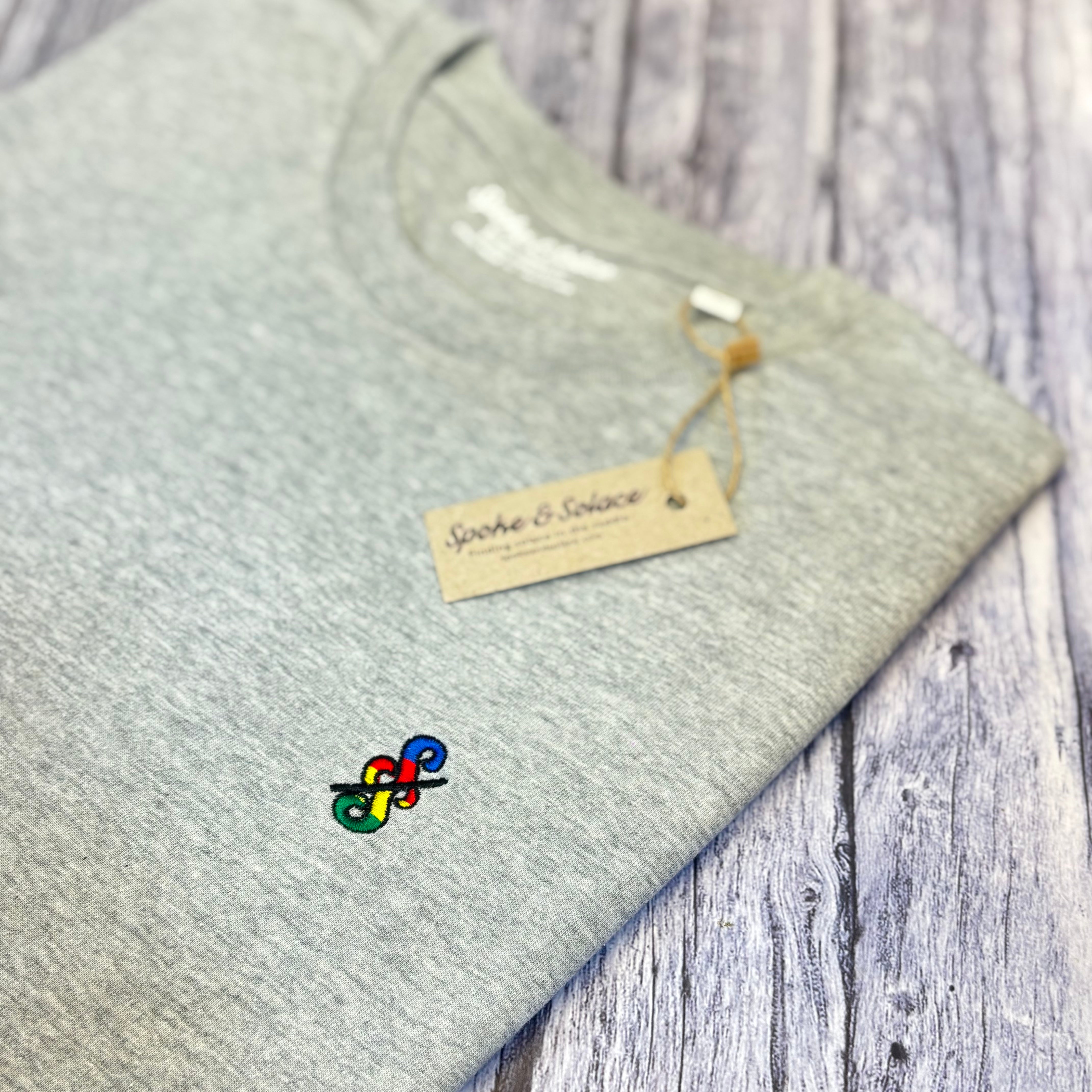Spoke & Solace Embroidered Stripe T-Shirt