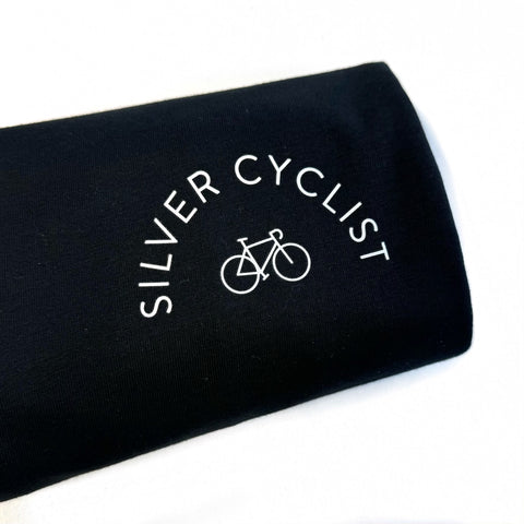 Silver Cyclist Long sleeve T-Shirt