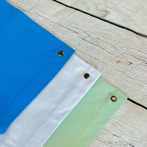 Bundle of 3 - Plain T-Shirts (subtle branded rivet)