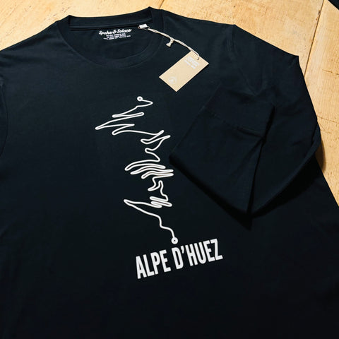 Alpe D'Huez 'The Ascent' Long sleeve T-Shirt
