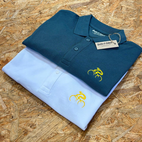Tour de France Inspired Embroidered Cyclist Polo Shirt