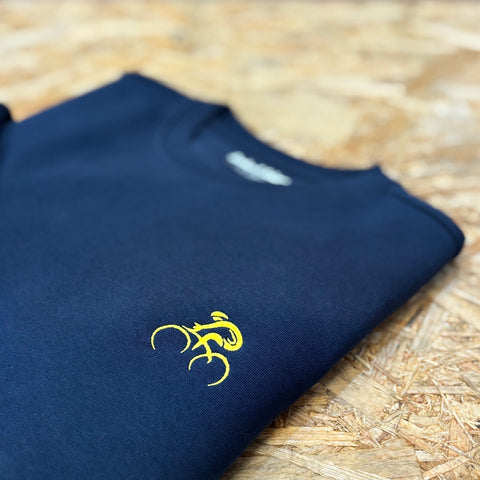 Tour de France Inspired Embroidered Cyclist Sweatshirt