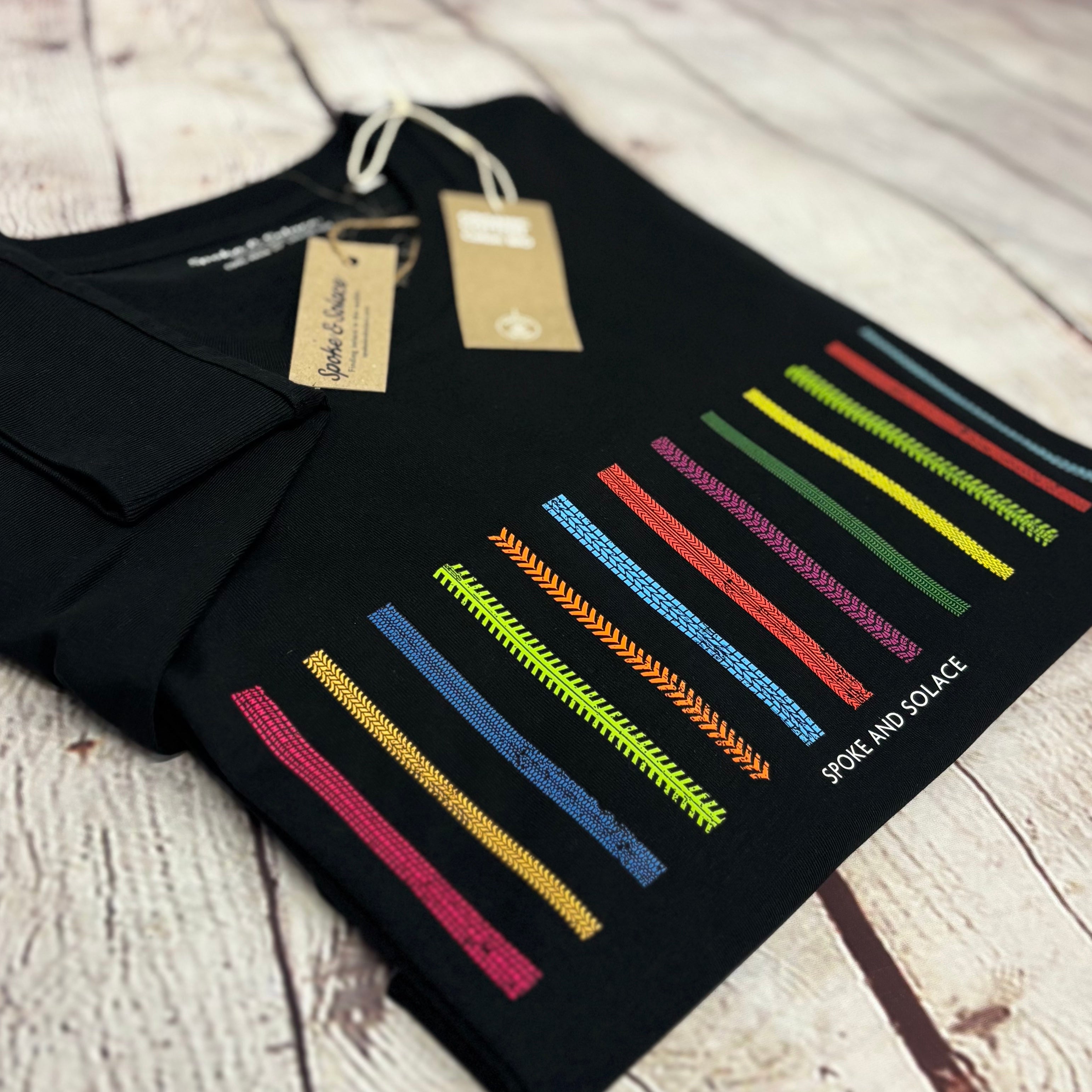 Tyre Tracks Long sleeve T-Shirt