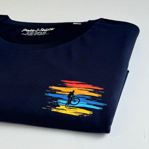 Wheelie on the beach Long sleeve T-Shirt