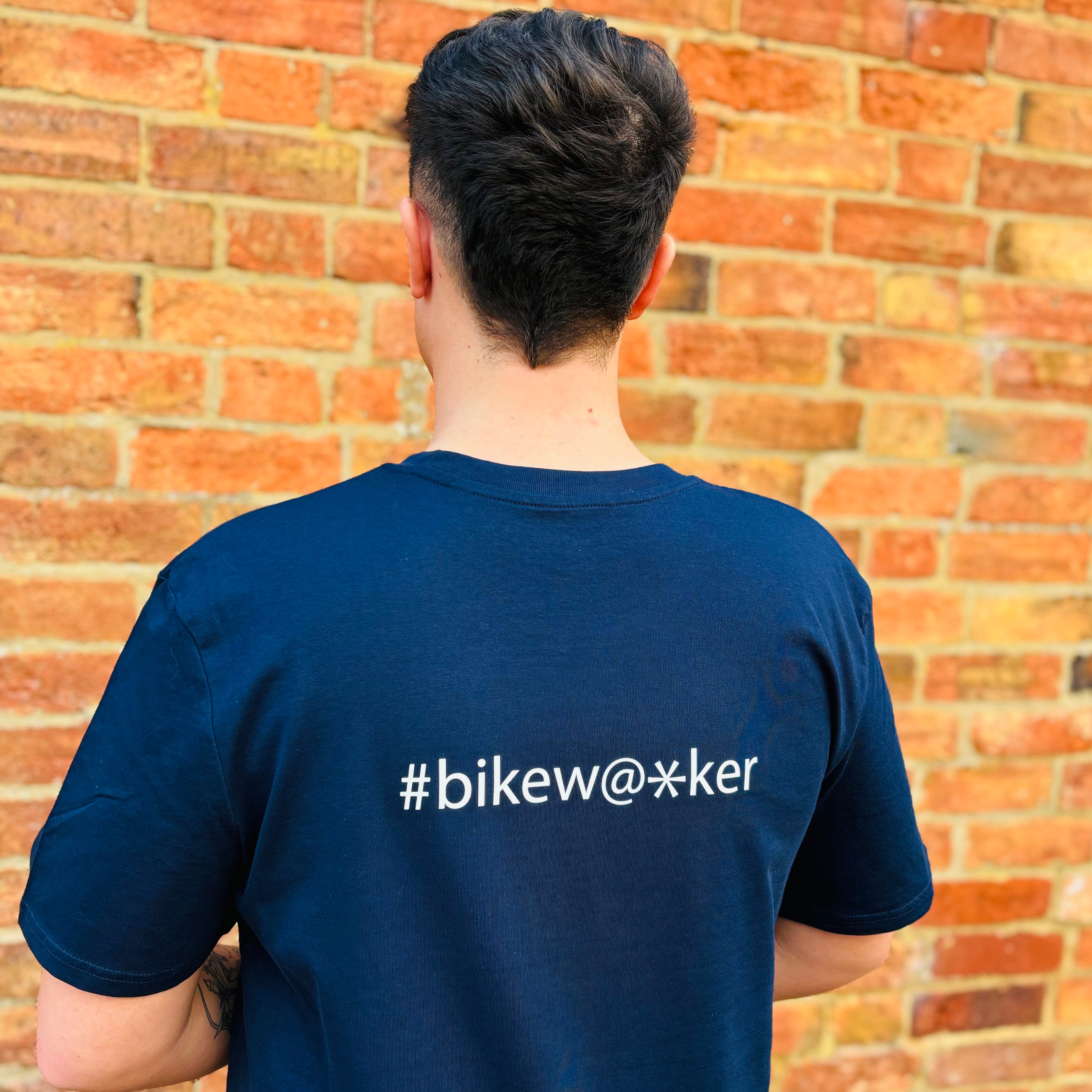 #BIKEW@*KER T-Shirt - BACK PRINT