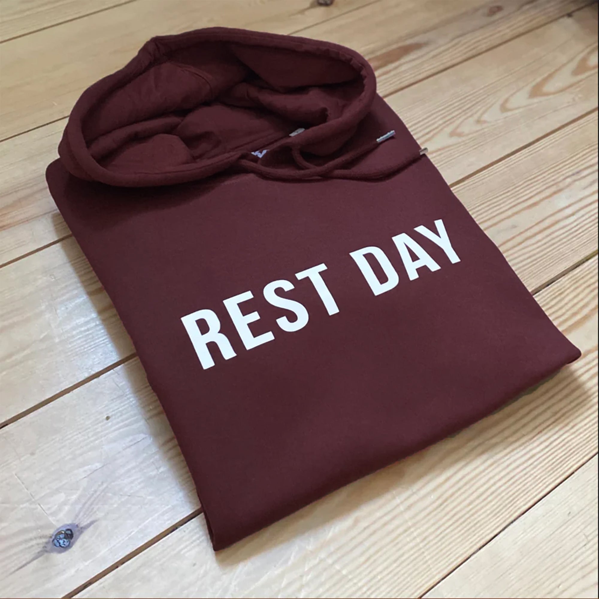 Rest Day Hoodie - printed