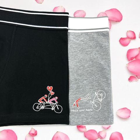 2 Pack - Valentines Mens Boxer Shorts