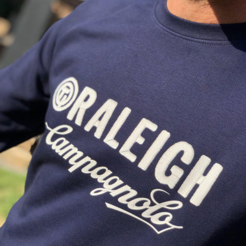 '76 Raleigh Campagnolo Sweatshirt (printed design) - Spoke & Solace