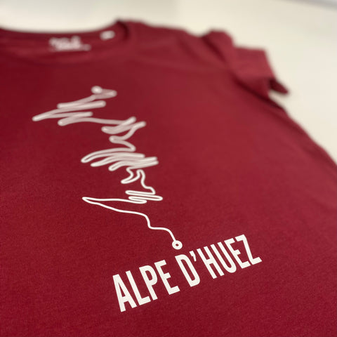 Women's Alpe D' Huez 'The Ascent' - T-Shirt - Spoke & Solace