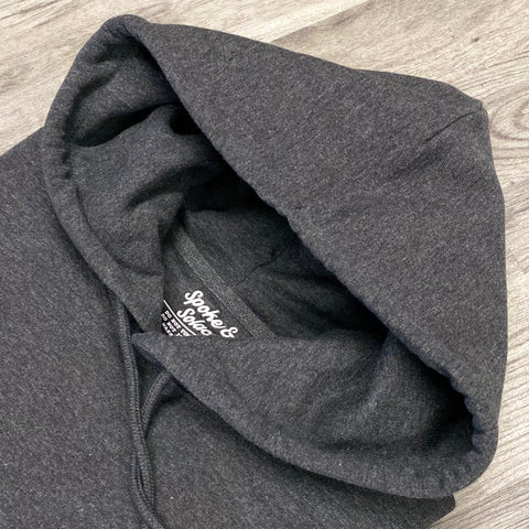 Spoke and Solace Embroidered Monochrome Hoodie - Spoke & Solace