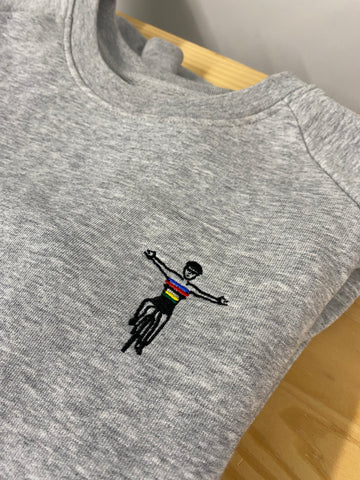 Finish Line - Embroidered Sweatshirt - Spoke & Solace