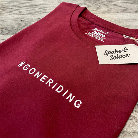 Women's #goneriding T-Shirt - Spoke & Solace