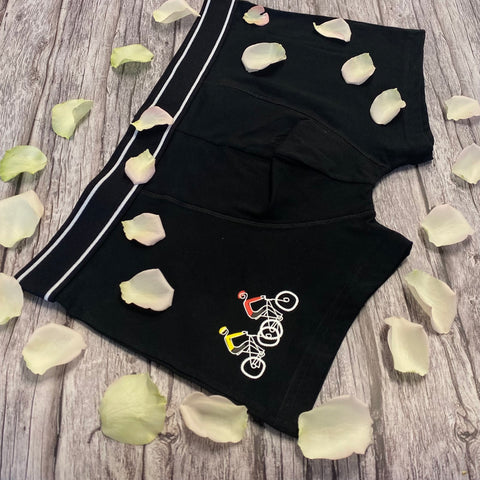 Mountain Bike Duo - Mens Boxer Shorts. Perfect Valentines gift - Spoke & Solace