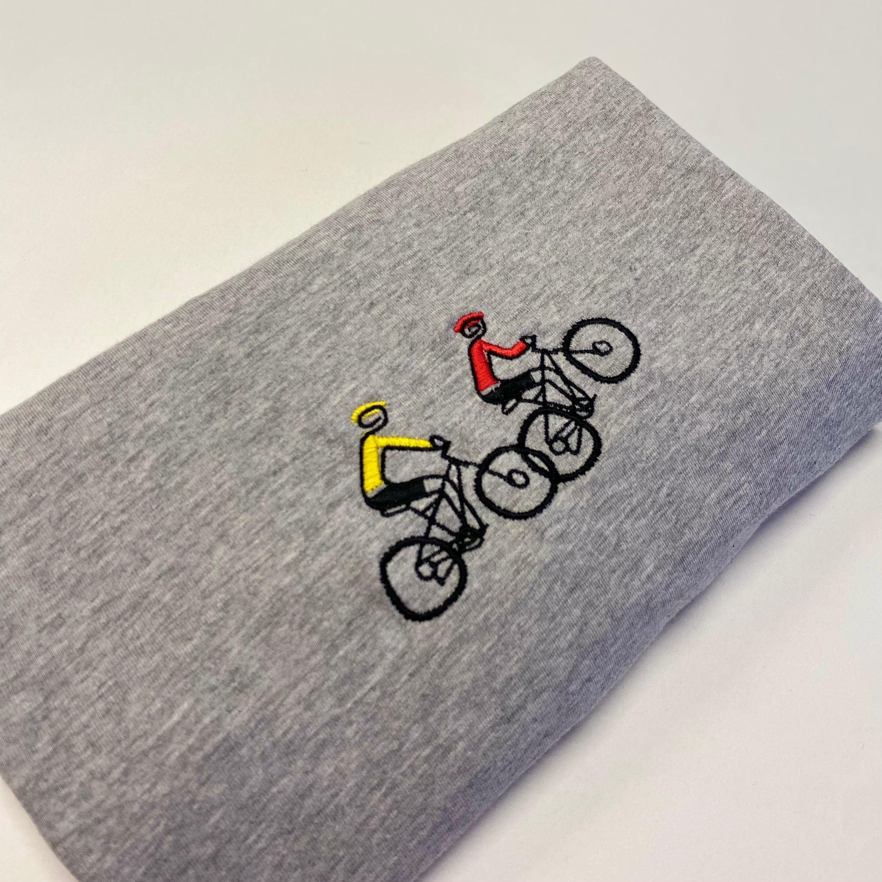 Mountain Bike Tour Embroidered Sweatshirt - Spoke & Solace